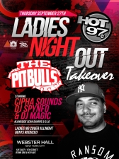 GIRLS NIGHT OUT TAKEOVER starring Cipha Sounds / DJ Spynfo / DJ Magic GIRLS NIGHT OUT TAKEOVER starring Cipha Sounds / DJ Spynfo / DJ Magic