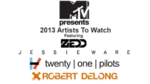 Zedd : Jessie Ware : Twenty One Pilots : Robert DeLong Zedd : Jessie Ware : Twenty One Pilots : Robert DeLong