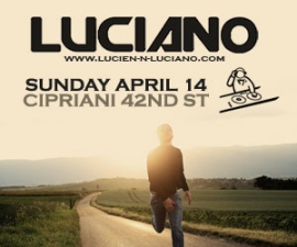 Luciano with Nadav Vee & Vanjee Luciano with Nadav Vee & Vanjee