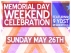 Memorial Day Weekend Celebration featuring A-Baum / DJ Elri / Grizzly Adams / Join Tha Party / Minaya & Vikus / Mikey Made / Mister Blaqk / PartyFavor / TEMPO
