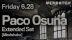 Paco Osuna, [Extended Set]