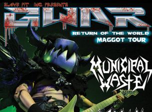 GWAR with Municipal Waste , Ghoul