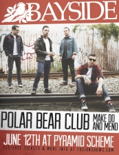 Bayside + Polar Bear Club + Make Do and Mend + Into It. Over It. Bayside + Polar Bear Club + Make Do and Mend + Into It. Over It.