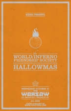The World / Inferno Friendship Society : Hallowmas The World / Inferno Friendship Society : Hallowmas
