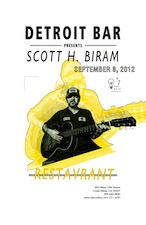 Detroit Bar presents : Scott H. Biram & Restavrant Detroit Bar presents : Scott H. Biram & Restavrant