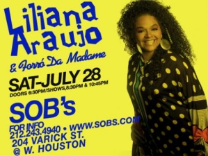 THE BRAZIL SHOW featuring Liliana Araujo & Forro da Madame THE BRAZIL SHOW featuring Liliana Araujo & Forro da Madame