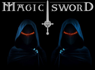 magic sword band face