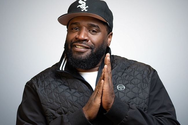 Der 57 Jahre alte 188 cm große Corey Holcomb im 2025 Foto