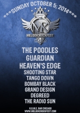 Melodic Rock Fest 4, The Poodles, Guardian, Heaven's Edge & more