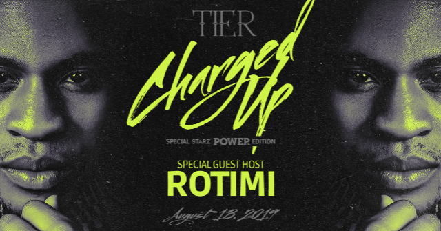 Rotimi at Tier Nightclub | Sun 08.18.19