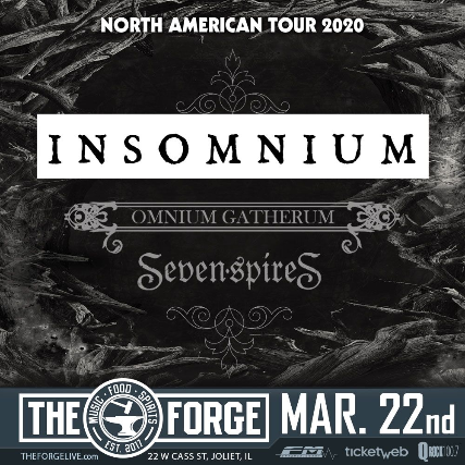Insomnium, Omnium Gatherum, Seven Spires, Withering Soul, Astillian