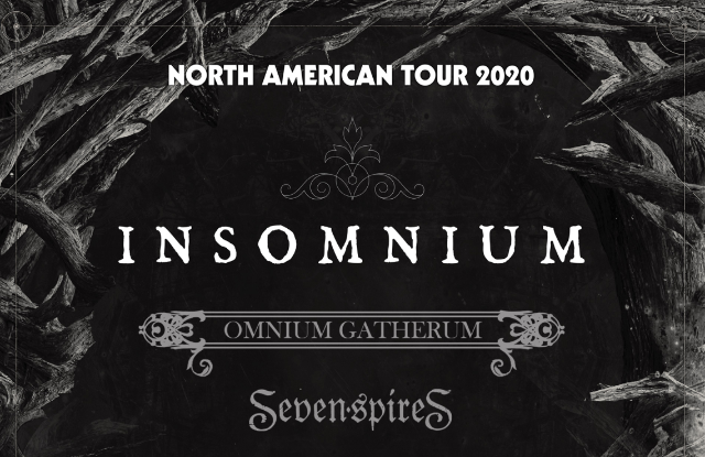 Insomnium, Omnium Gatherum, Seven Spires, Negative Sixx