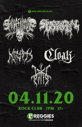 CANCELED: Horrendous + Spectral Voice