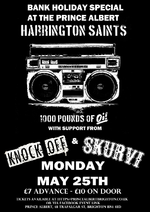 Harrington Saints, Knock Off, Skurvi