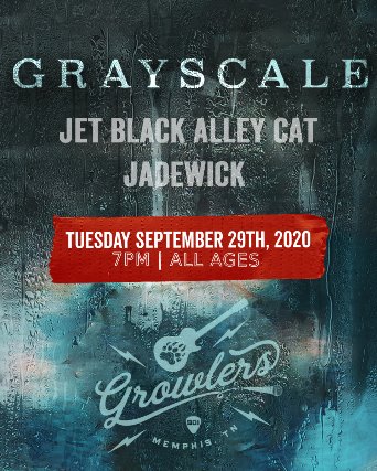 Grayscale w/  Jet Black Alley Cat & Jadewick