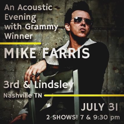 An Acoustic Evening with Mike Farris
