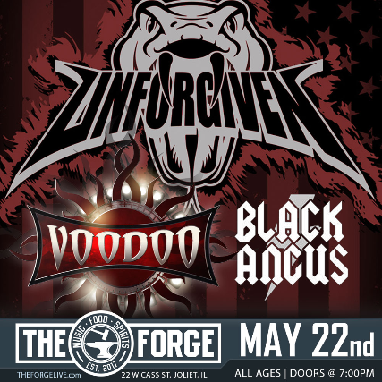 Unforgiven (Metallica Tribute), VOODOO (Godsmack tribute), Black Angus