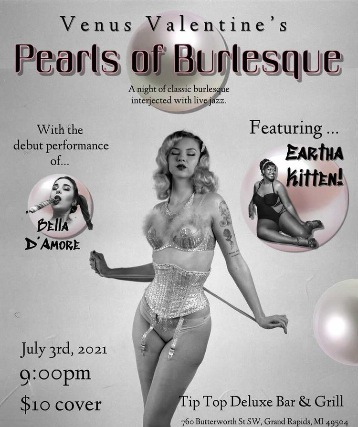 Venus Valentine's Pearls of Burlesque