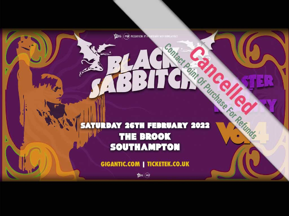 Black Sabbitch - Cancelled