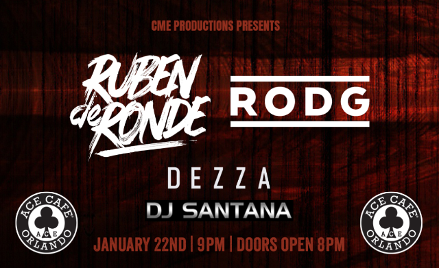Ruben de Ronde at Ace Cafe Orlando