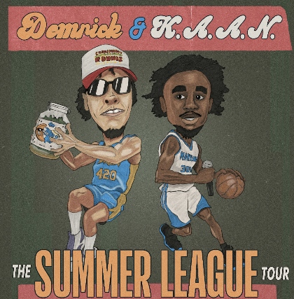 K.A.A.N. & Demrick - The Summer League Tour in Brooklyn