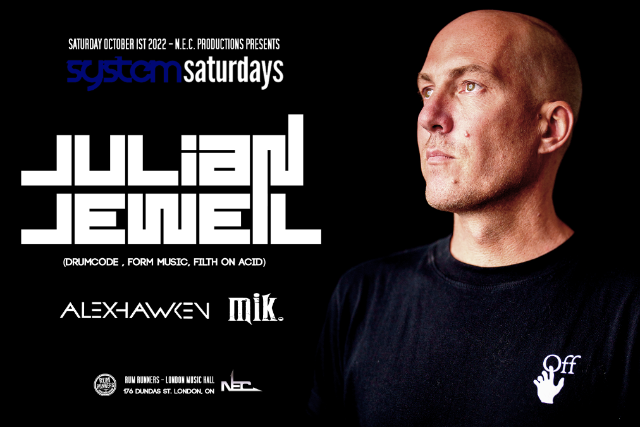 Julian Jeweil at System Saturdays