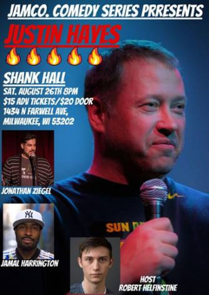 JUSTIN HAYES, Jonathan Ziegel, Jamal Harrington
