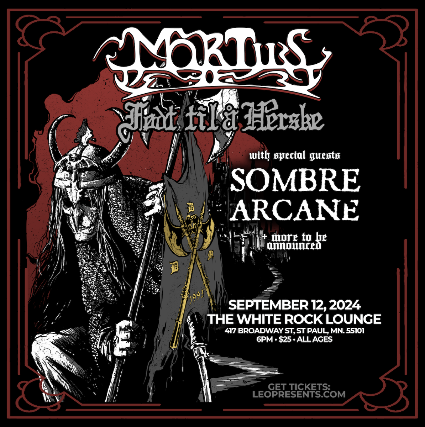 MORTIIS w/ Sombre Arcane + more in Saint Paul