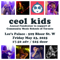 Ceol Kids Fundraiser support CMST