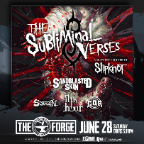 The Subliminal Verses (A Midwest Tribute to Slipknot), Sandblasted Skin (Pantera), 11th Hour (Lamb Of God), Scarsin, & Chains Over Razors