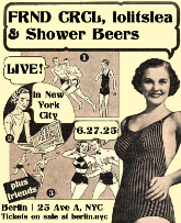 FRND CRCL | Shower Beers | lolitslea | 3 Day Weekend