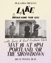 Bucolic Gone: LAKE Album Release with Bory and Bad Posture Club