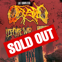 Oceano, I Declare War, Escuela Grind, Filth, Backbiter