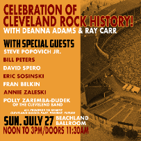 A Celebration of Cleveland Rock History! with Deanna Adams & Ray Carr