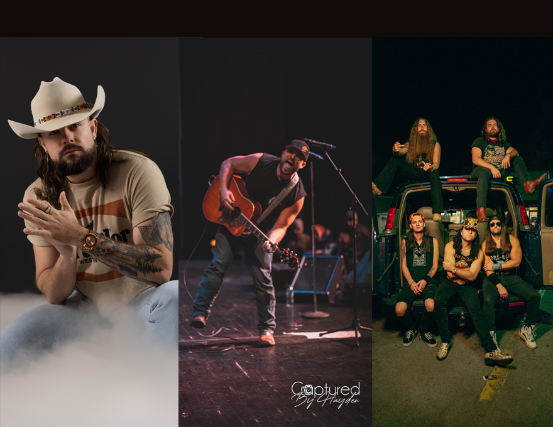Austin Martin, Charlie Farley, Cody Parks and The Dirty South
