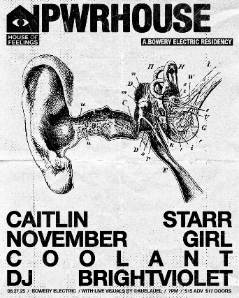 Caitlin Starr | November Girl | Coolant | DJ Brightviolet