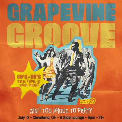 GRAPEVINE GROOVE: A MOTOWN-INSPIRED NIGHT OF 60s, 70s, & 80s R&B, FUNK, AND SOUL