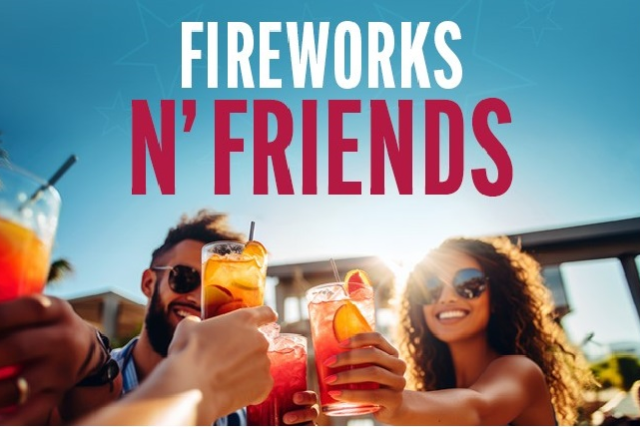 FOURTH OF JULY FIREWORKS VIEWING PARTY!