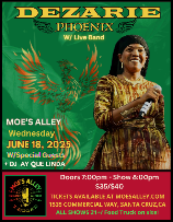 Moe's Alley Presents: Dezarie w/ Microtiger + DJ Ay Que Linda
