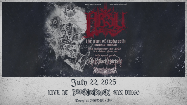 Absu with special guests at Brick by Brick