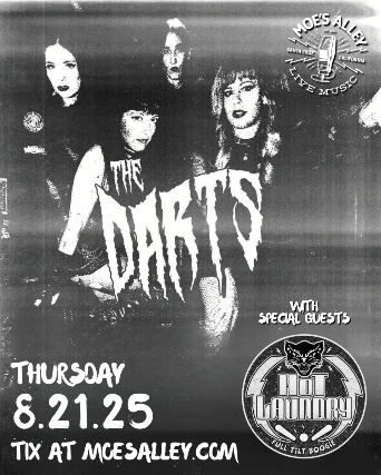 Moe's Alley Presents: The Darts w/ Hot Laundry