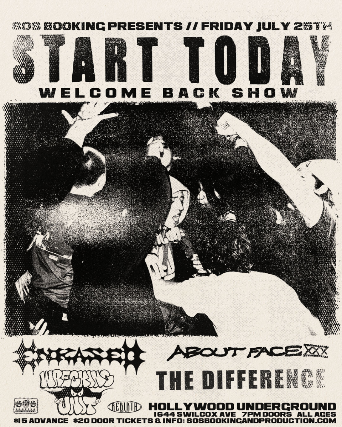 Start Today, Enkased, About Face, Wrecking Unit, The Difference