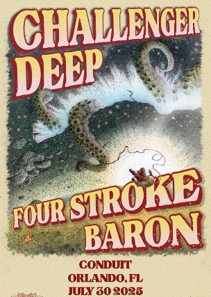 Challenger Deep and Four Stroke Baron in Orlando