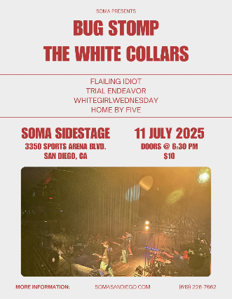 Bug Stomp & The White Collars + Guests