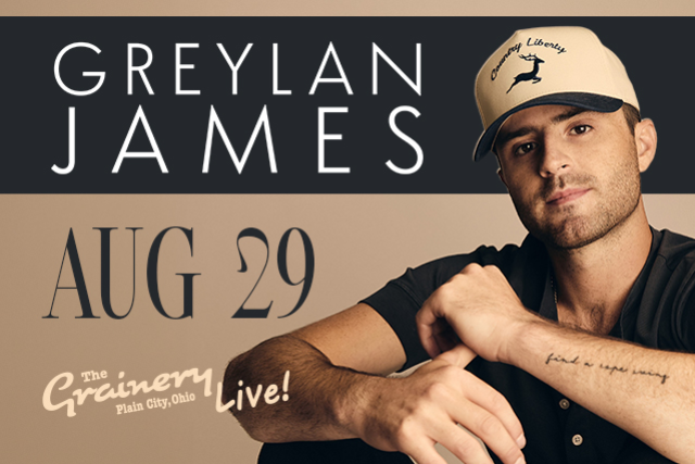 Greylan James at The Grainery Live!