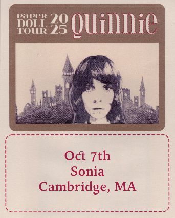 quinnie - The Paper Doll Tour
