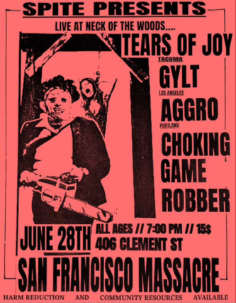 Tears Of Joy/ Gylt/ Aggro/ Choking Game/ Robber