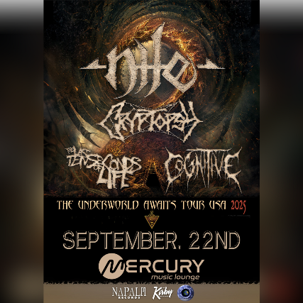 Nile - The Underworld Awaits Tour