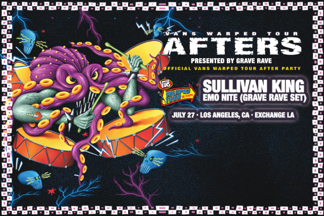 VANS Warped Tour Afters: Sullivan King, Emo Nite (Grave Rave Set)