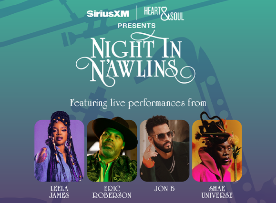 Night in N'awlins Featuring Leela James, Eric Roberson, Jon B, and Shae Universe